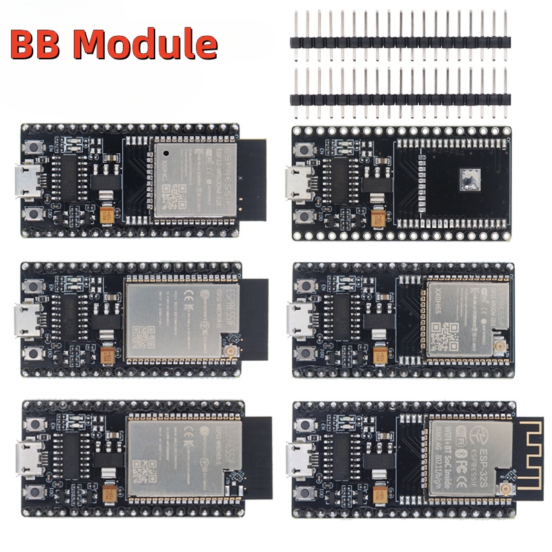 ESP32/ESP-32S Development Board NodeMCU-32S CH340 MICRO USB WiFi ...