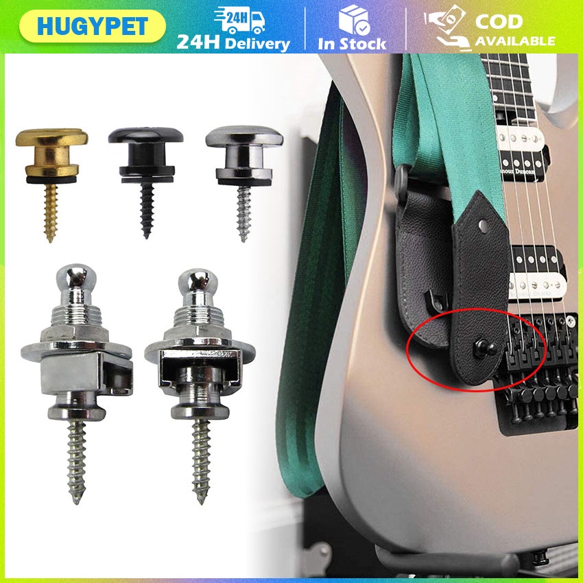 Metal Guitar Strap Button Replacement Strap Fixing Pin With Fixing