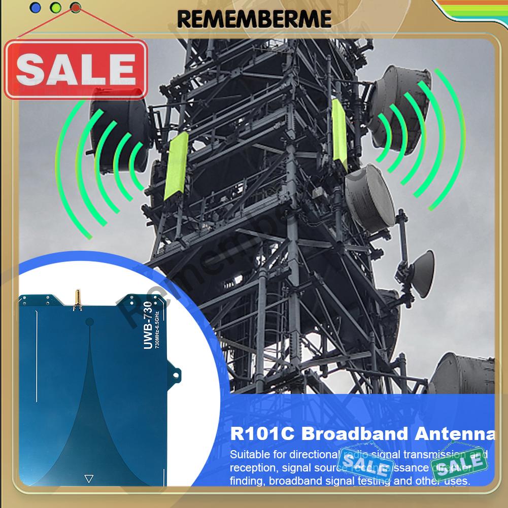 R101C Broadband Directional Antenna 730MHz-6500MHz Broadband UWB ...
