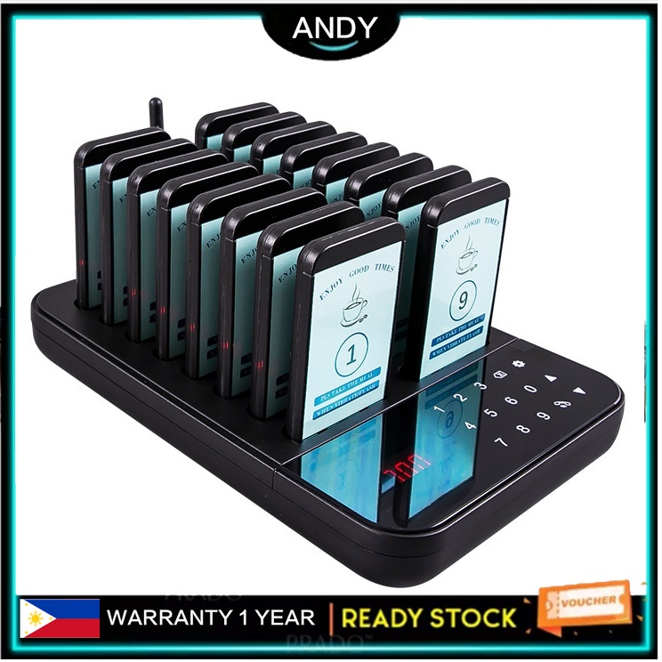 COD Restaurant Pager System Calling System Service Pagers for Long