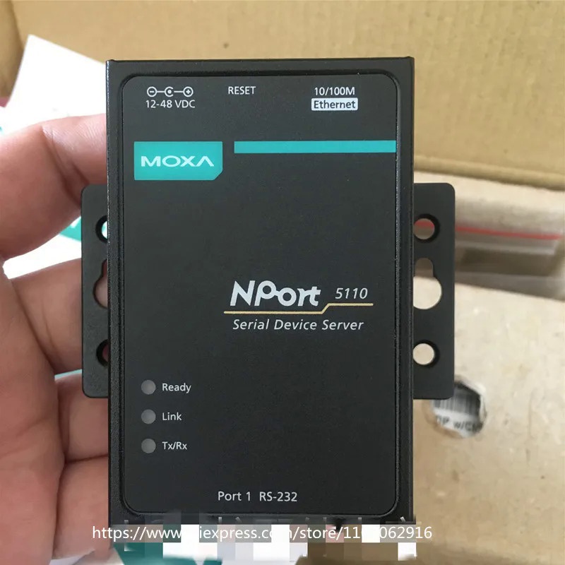 Moxa NPort 5110 RS232 Serial Port To Converter Device Server