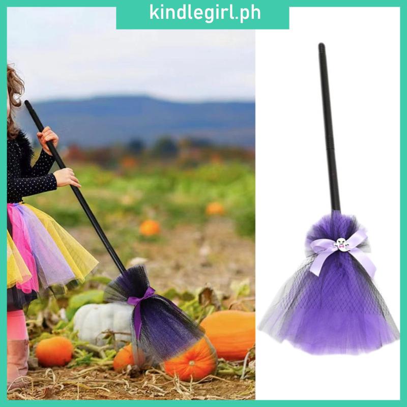 KING Witch Broomstick Realistic Wizard Flying Broom Stick Costumes
