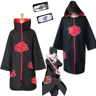  Unisex Akatsuki Cloak Itachi Uchiha Tobi Obito Cloak Halloween Cosplay  Costume Long Robe Cape Adults XXL : Clothing, Shoes & Jewelry