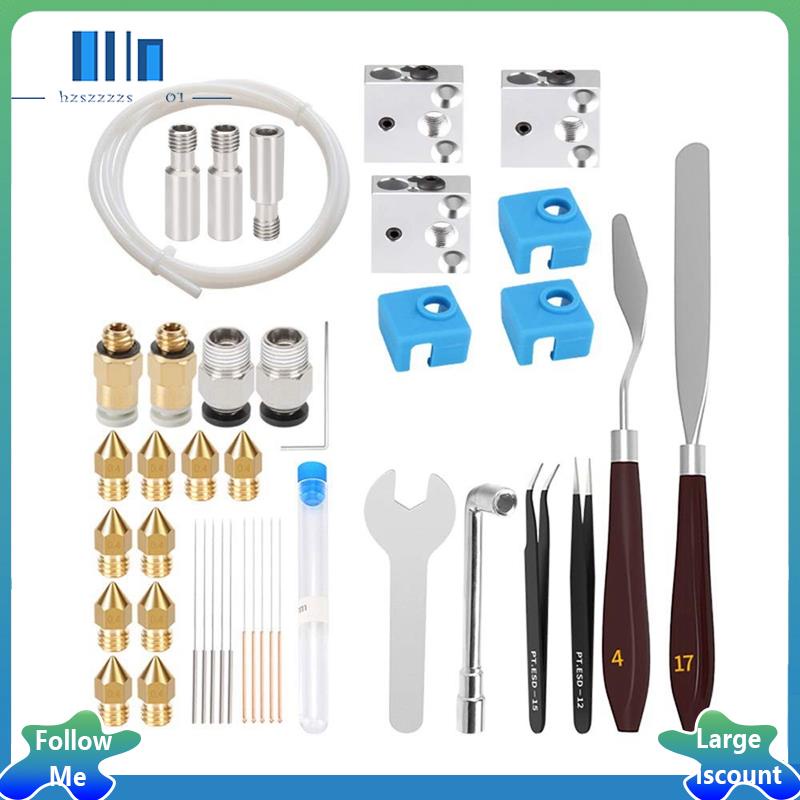 3d Printer Nozzles TZ E3 3.0 0.2 Bimetal Hardened Steel One Piece