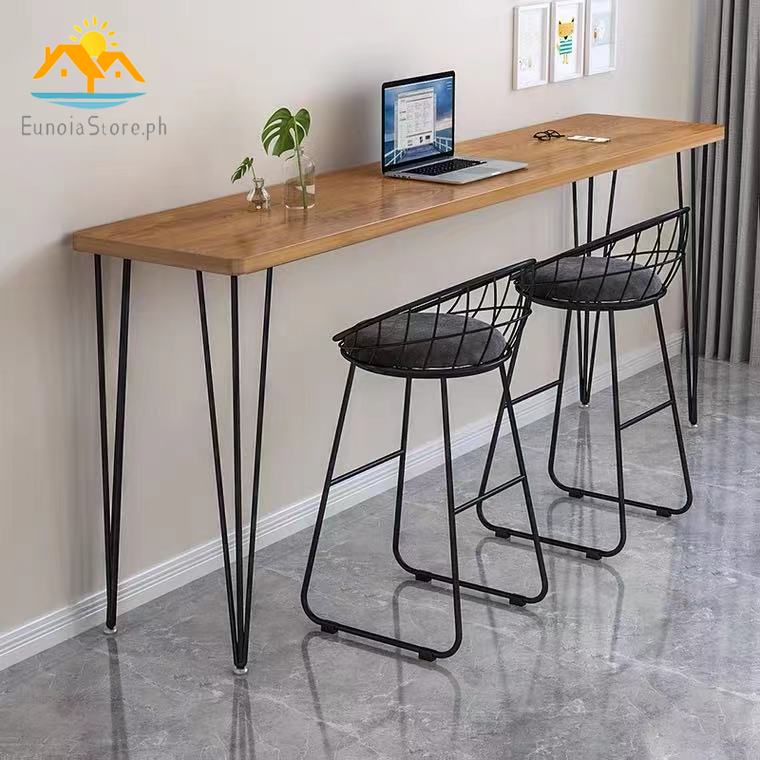 Narrow Table Simple High Table Against The Wall Bar Table Home Balcony