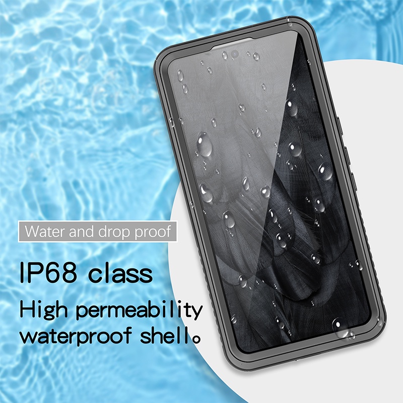 Waterproof Phone Case for Google Pixel Pro Shockproof Outdoor Diving  Cases 8Pro 360 Full Cover Sealed Snorkeling Casing