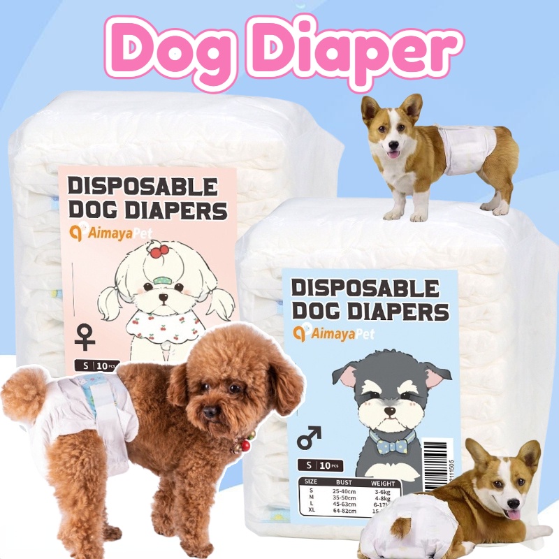 Disposable Wraps Pet Dog Male Diaper Dog Diapers Puppy Diaper Belly