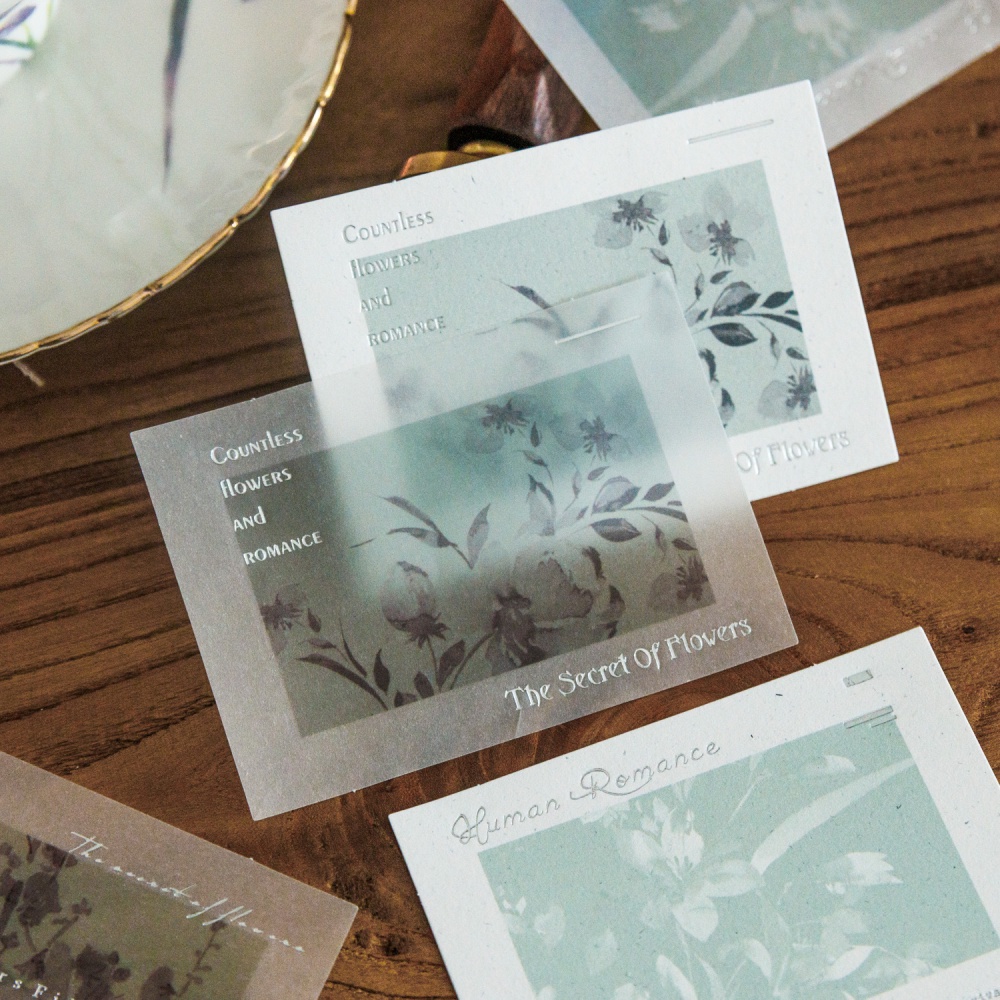 ENWEI 20 Pcs [Ink Painting Series] Aesthetics Journal Material Paper ...