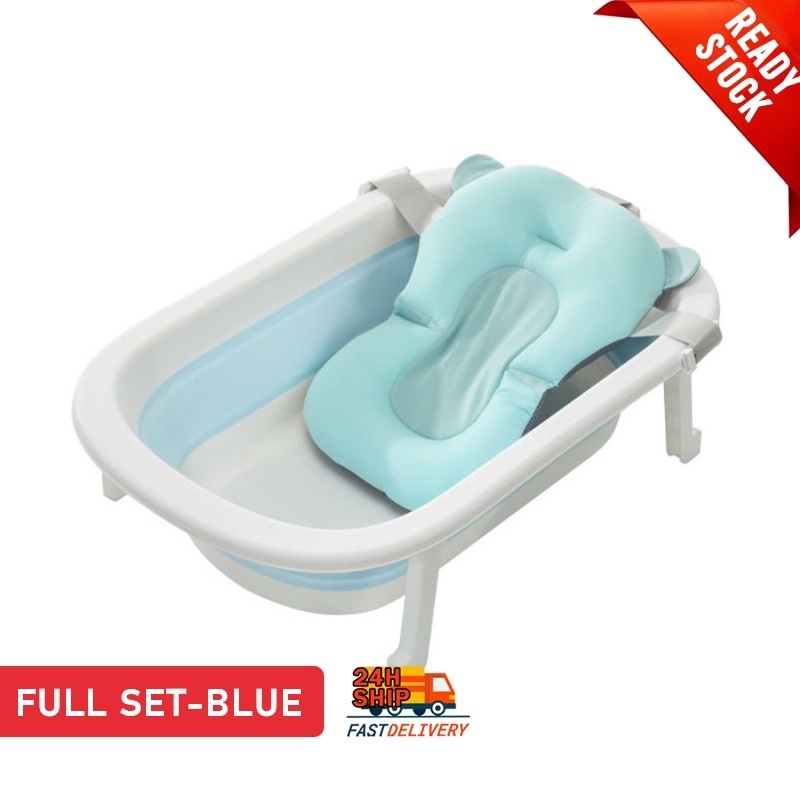 Baby Bath tub Bath mat tub Folding Large Size Bathtub 06 Years Newborn