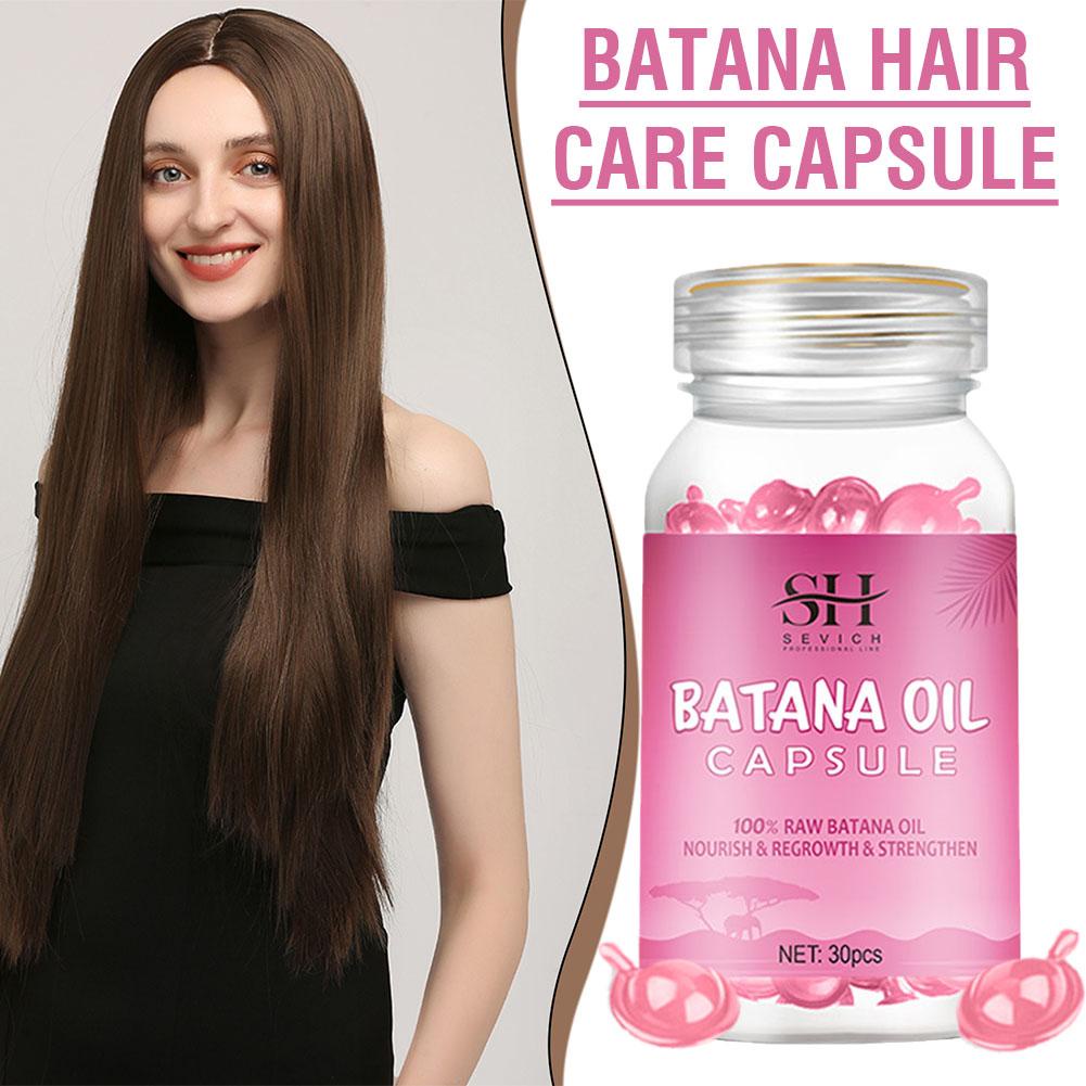 30pcs Batana Oil Batana Oil Anti Hair Fall Capsules Batana Capsules