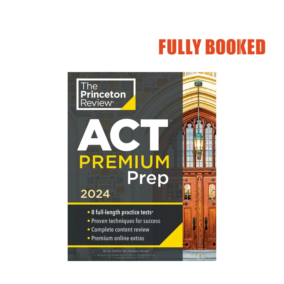 Princeton Review ACT Premium Prep, 2024 (Paperback) by The Princeton ...