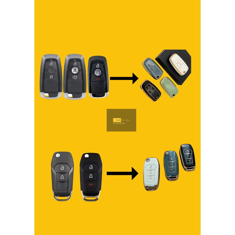LT Ford Ranger Raptor/Fx4 Max/Wildtrak/EcoSport/Mustang Key Cover ...
