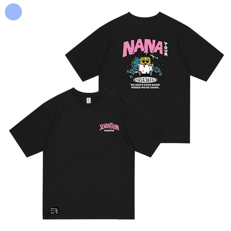 NANAツアー ジョンハン Tシャツ Seventeen Nana Tour Shirt Jeonghan, Nanatour With Seventeen