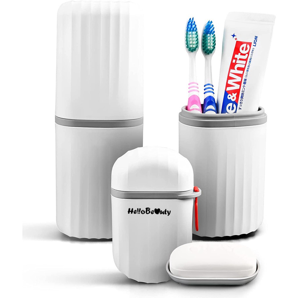 Mouthwash Cup/Travel Toothbrush Toothpaste Storage Box/Soap Dish ...