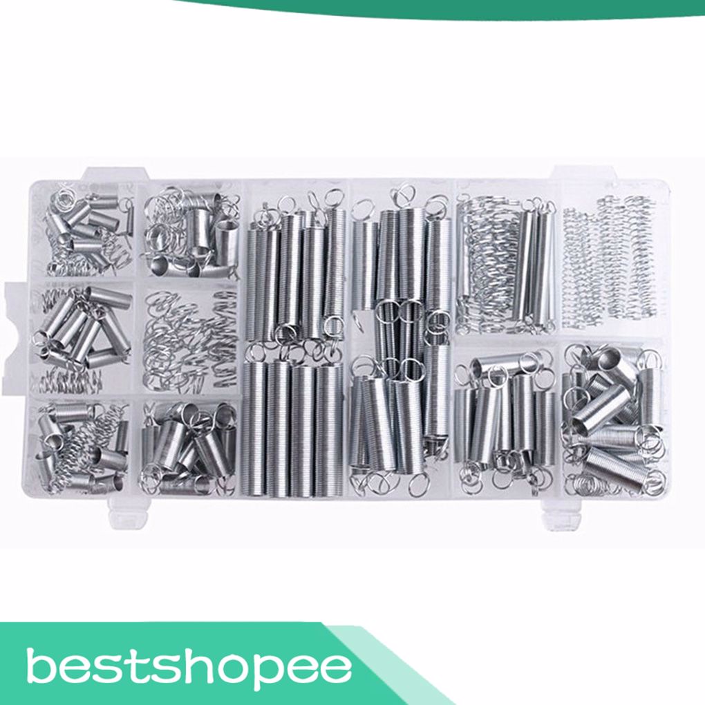 200Pcs Spring Electrical Hardware Drum Extension Springs Tension Suit ...