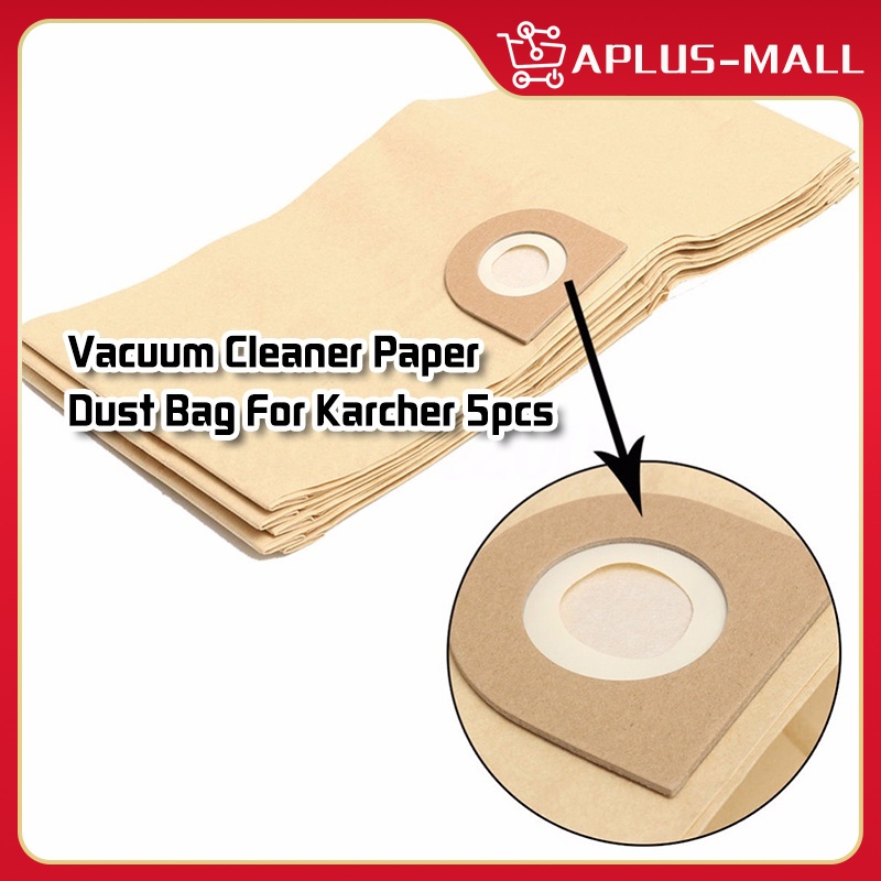 5pcs Vacuum Cleaner Paper Dust Bag Dust Filter For Karcher-220823 ...