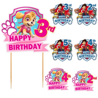 Paw Patrol Cake Topper. 24 Sagome colorate