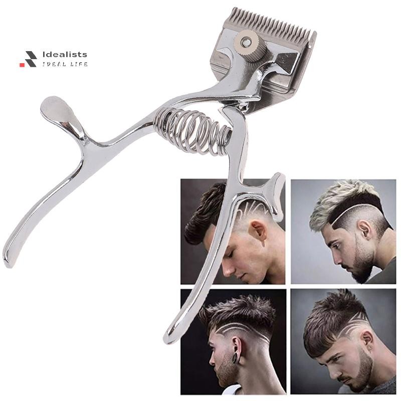 Idealist Manual Low Noise Hair Clipper Vintage Barber Hand Clipper ...