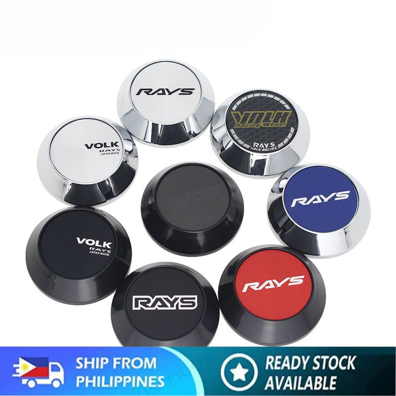 [COD] 4pcs 65mm volk racing car wheel center caps rays racing wheel ...