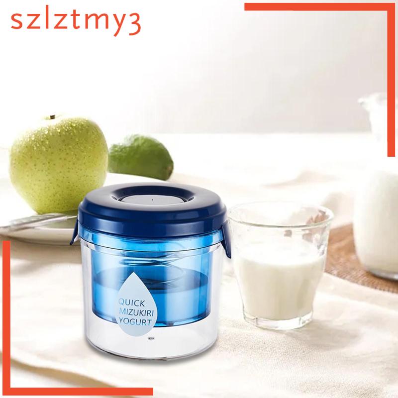 [szlztmy3] Yogurt Strainer Maker Reusable Homemade Greek Old Yogurt