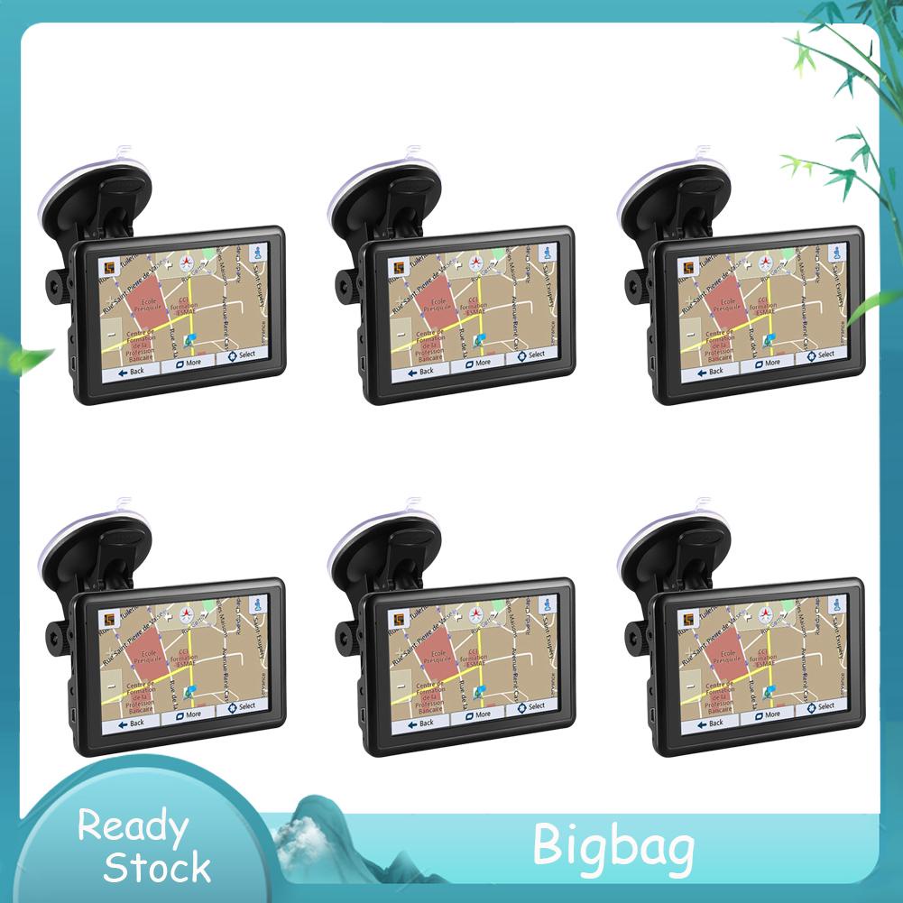 [bigbag.ph] 5 inch TFT Touch Screen HD GPS Device Maps Car FM Satellite
