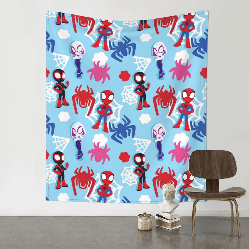 Marvel Spider Man Tapestry 60*51 in Wall Hanging Cloth Background Room