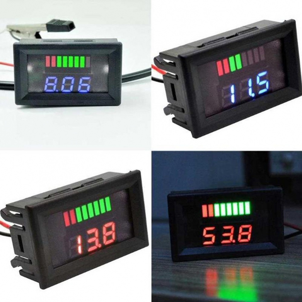 Voltmeter Motorcycle Spare Assembly Digital Electric Car Handlebar Mount Shopee Philippines