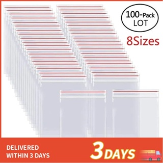 500 Pack] 10 x 8 inch Clear Reclosable Zip Poly Plastic Bags - Clear  Resealable Storage Ziplock Bags - Great for Envelopes, Bakery, Candy,  Cookies and Post Cards 