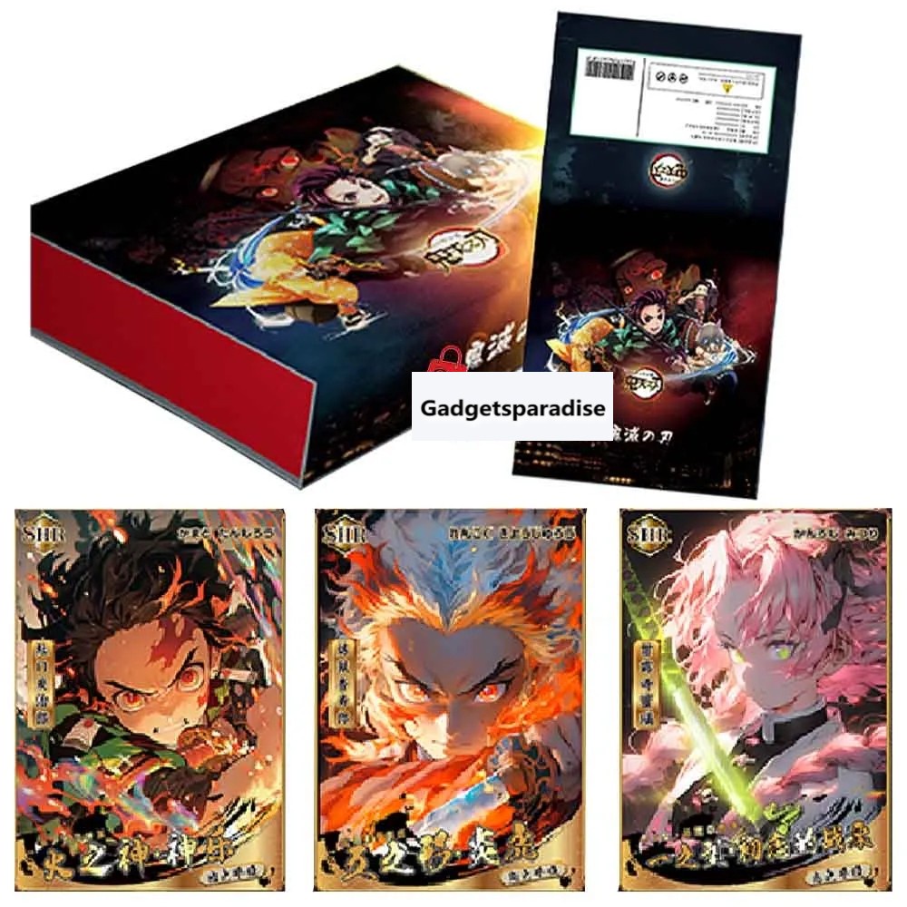 Kadou Demon Slayer Collection Card Toy Gift Booster Box | Shopee ...