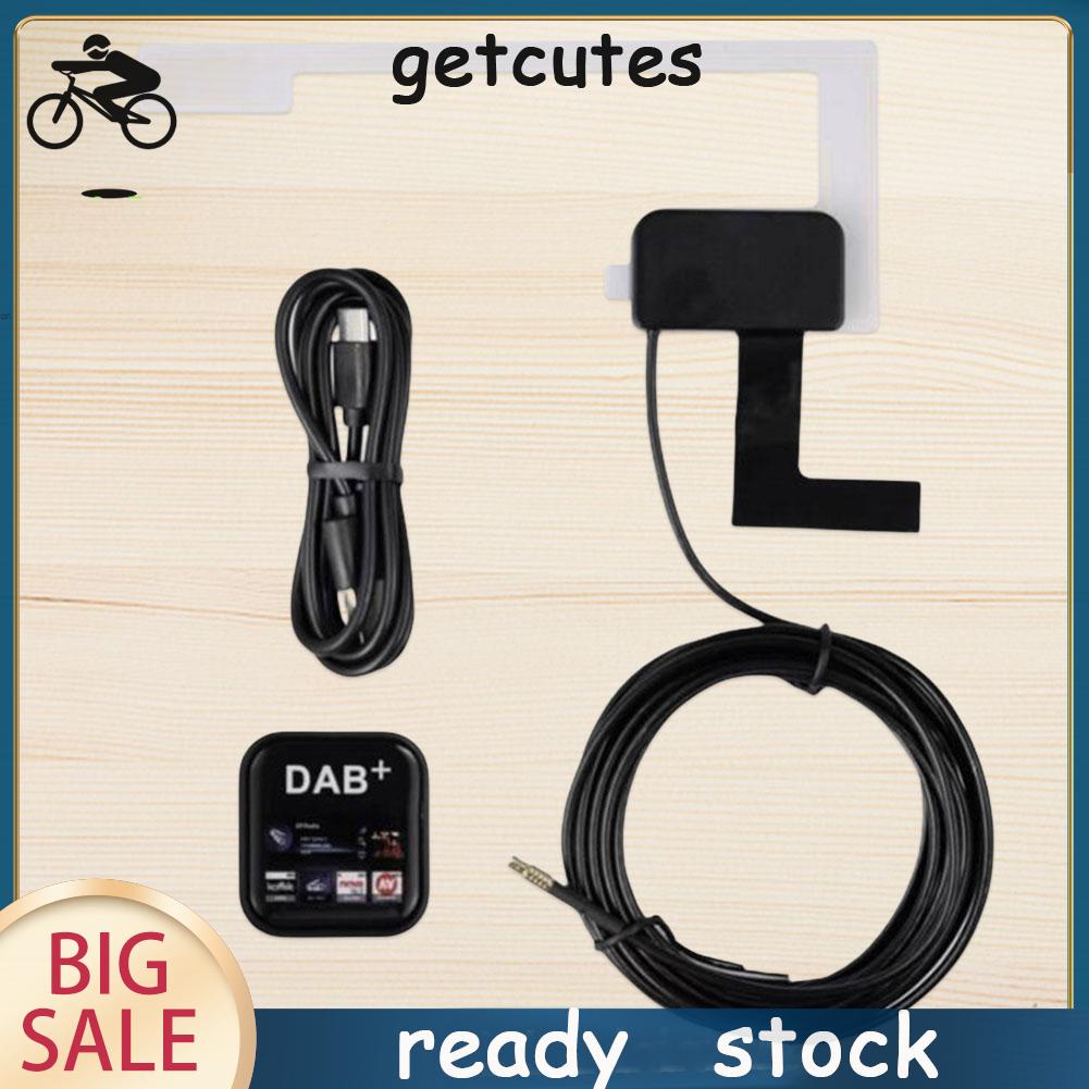[Getcutes.ph] DAB+ Digital Radio Receiver In Car Antenna DAB USB