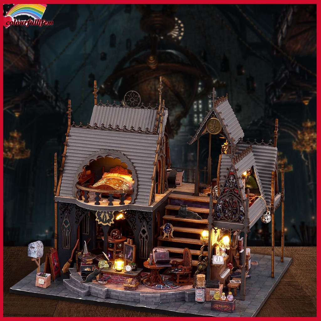 Haunted dollhouse kit deals