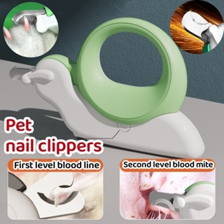 PETKIT Pet LED Nail Clipper Splash Proof Safety Nail Clippers Cat Dog  Grooming Cutter Trimmer Prevent Nail Blood Vessels