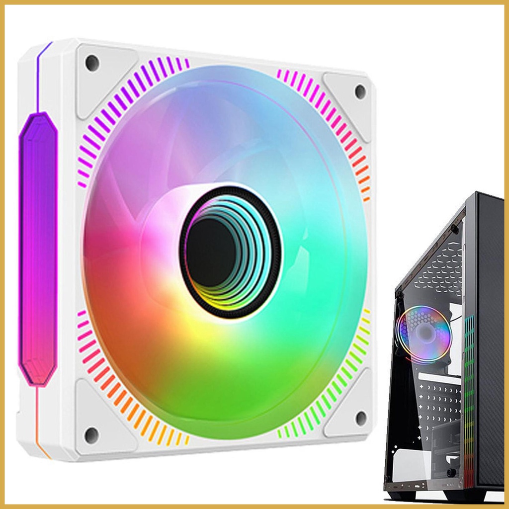 Computer Case Fans 5V 3 Pin Lighted Computer Fan Light Up PC Fans