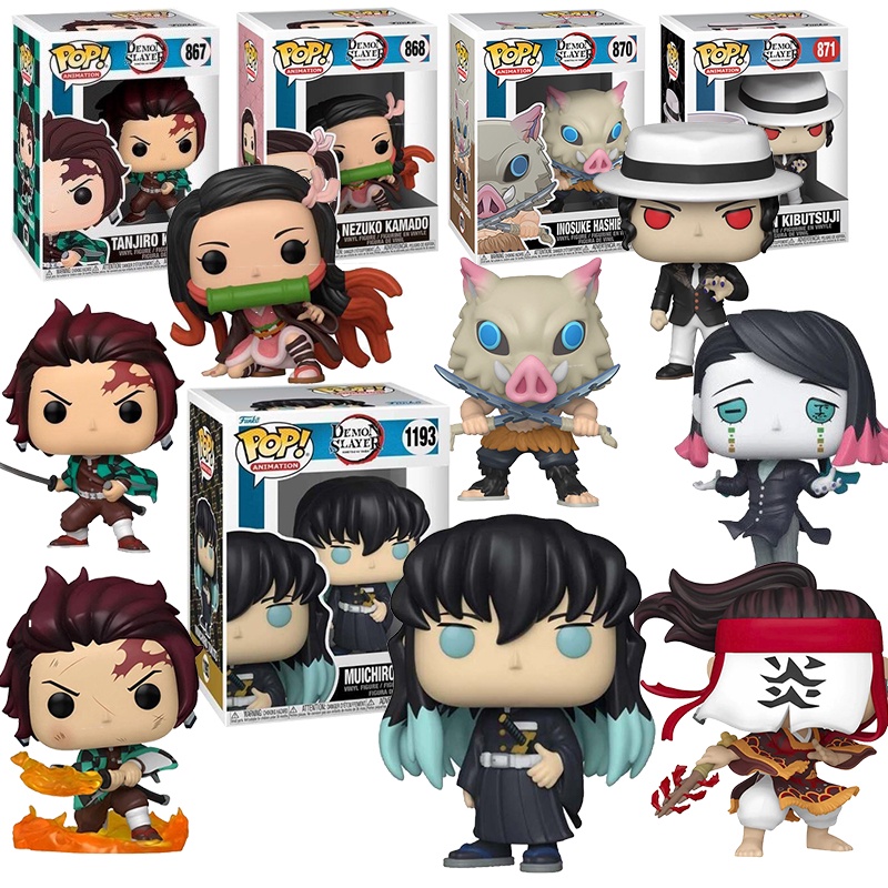 Funko Pop Demon Slayer Tokitou Muichirou 1193 Kamado Tanjirou Tanjuro ...