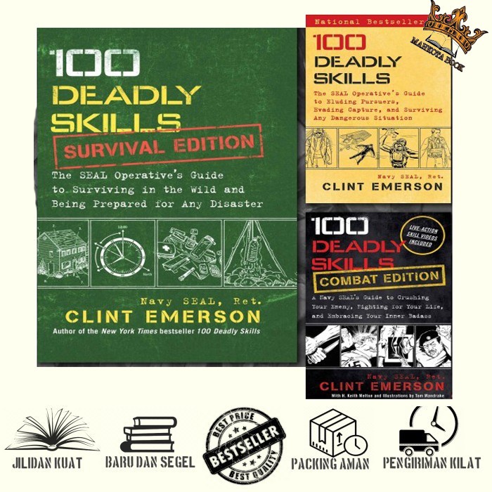 100 Deadly Skills: The SEAL Operative's Guide 3 Sets - Clint Emerson ...