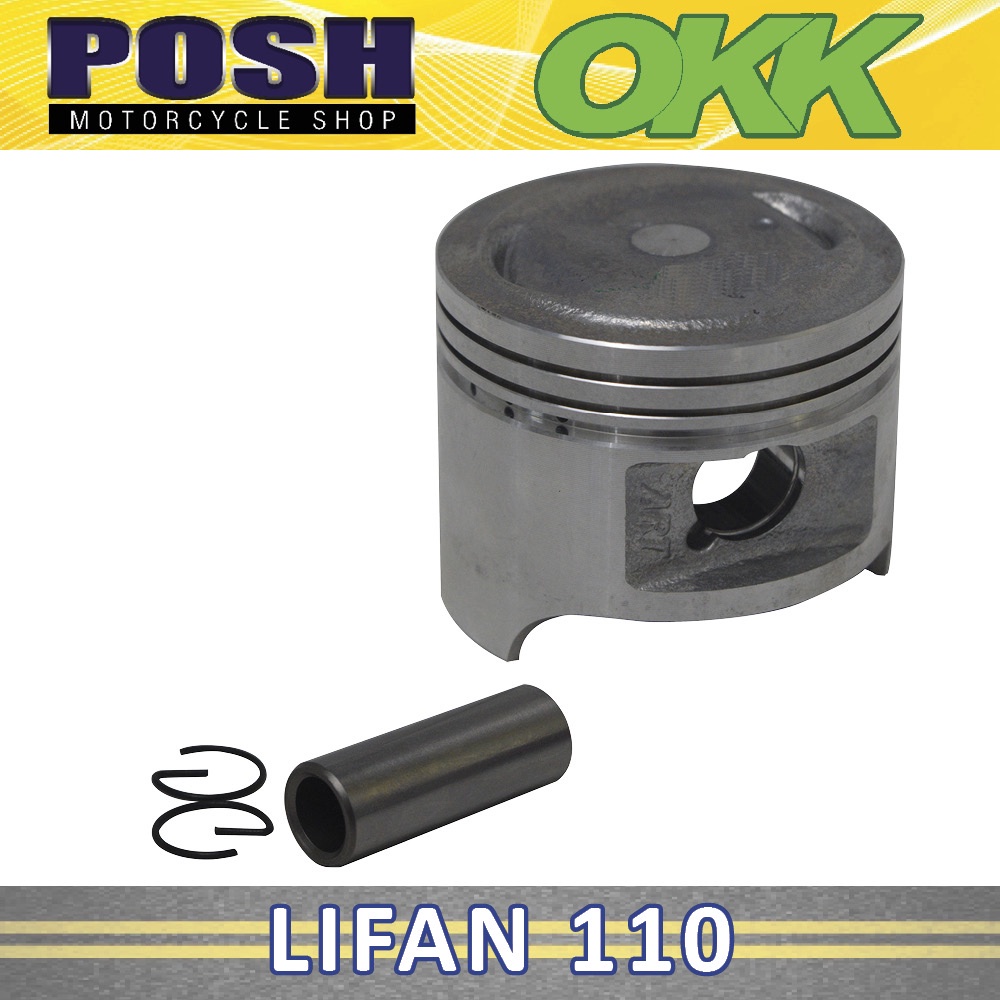 【hot sale】 OKK LIFAN 110 Piston Kit [STD / 0.25 / 0.50 / 0.75 / 1.00 ...