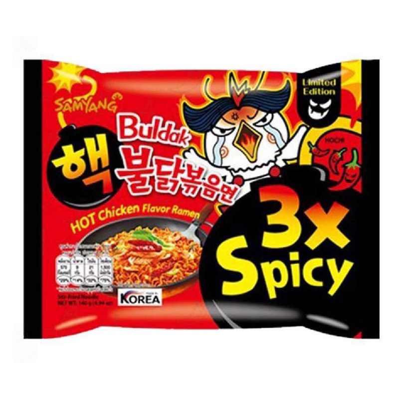 1 PIECE) Samyang Buldak Korean Fire Instant Noodles(Original, 2x Spicy ...