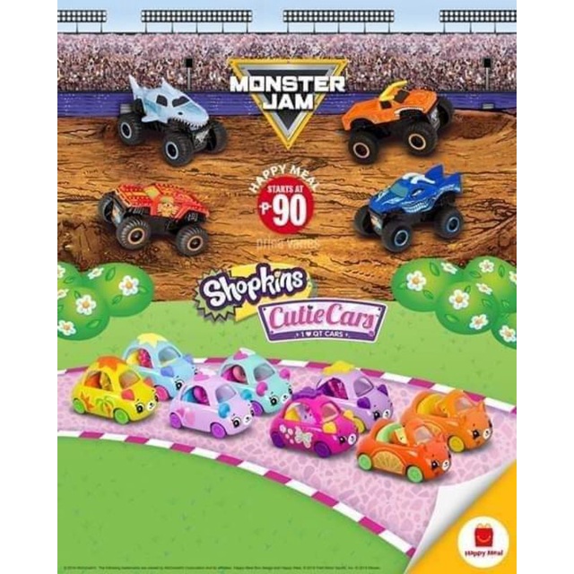 Monster jam cheap happy meal 2019