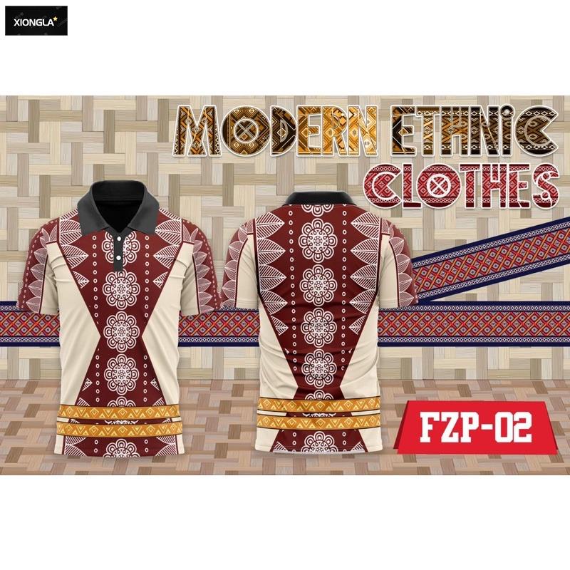 Ethnic Filipiniana for Men Women Top Modern Barong Ethnic Tribal ...