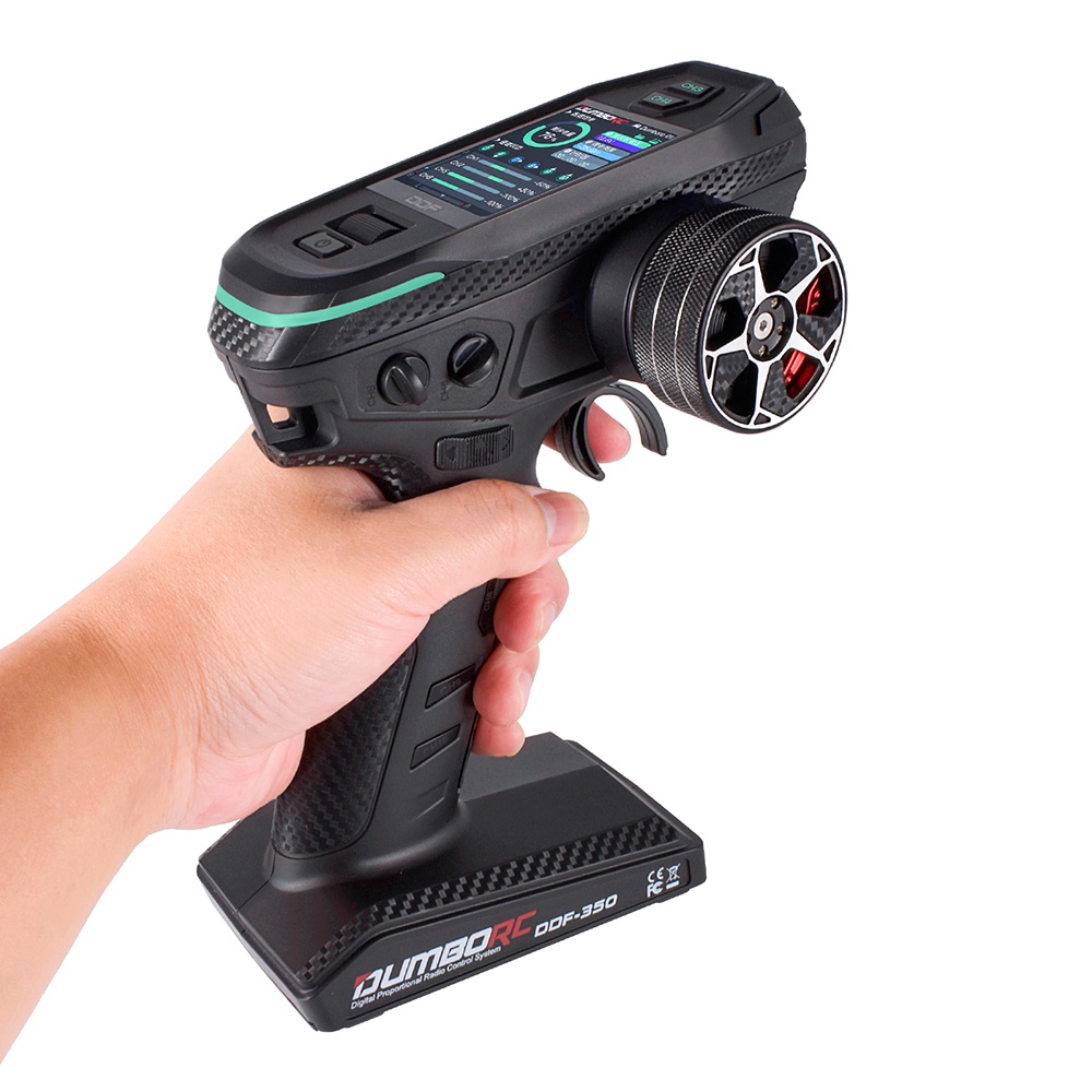 DUMBORC DDF-350 10CH RC Remote Controller 10 Channel 2.4Ghz Digital ...