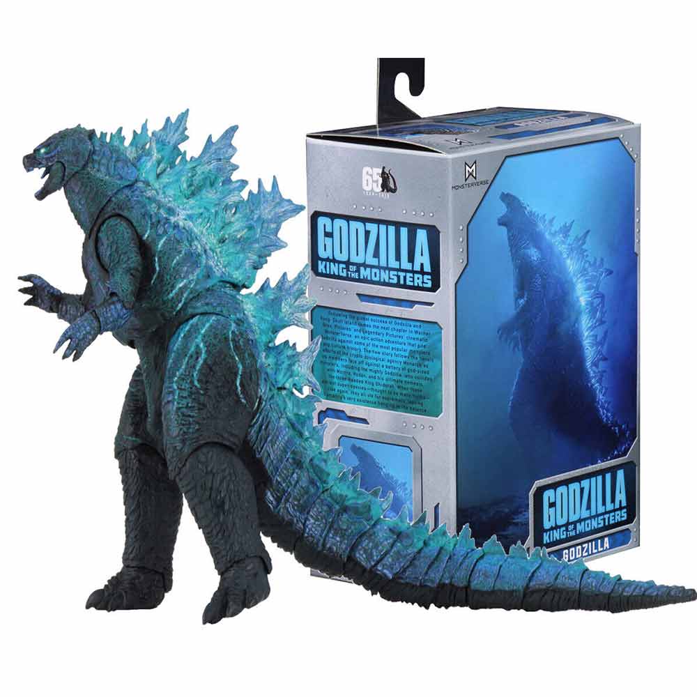 Godzilla Vs King Kong Movable Figure Godzilla Monster Nuclear Jet Model ...