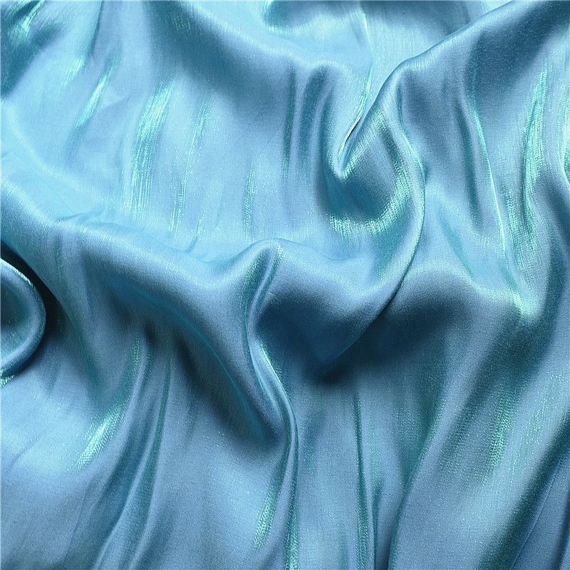 Iridescent Satin Gradient Fabric / Crystal Satin / Glitter Fabric ...