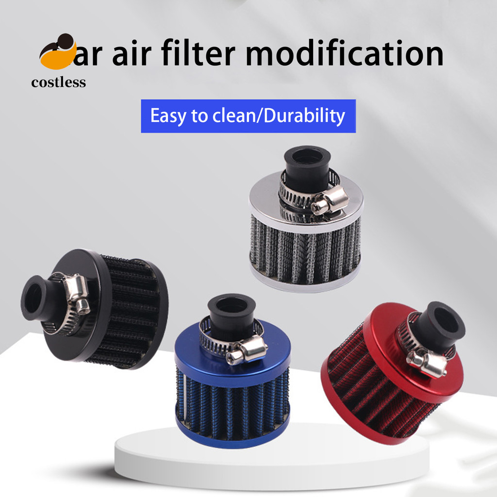 COL Car Air Filter High Flow Mushroom Head Cold Air Intake Crankcase ...
