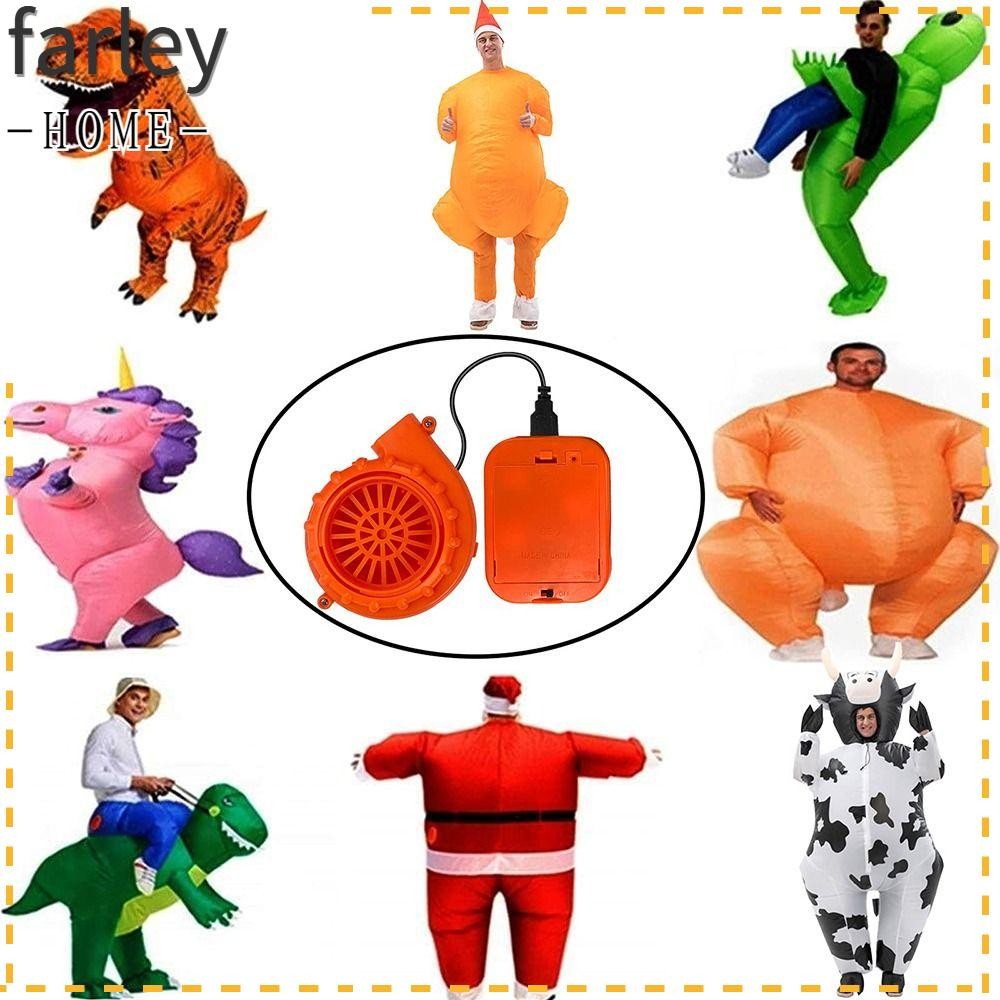 FARLEY Inflatable Air Blower, Battery Powered Mini Costume Fan ...