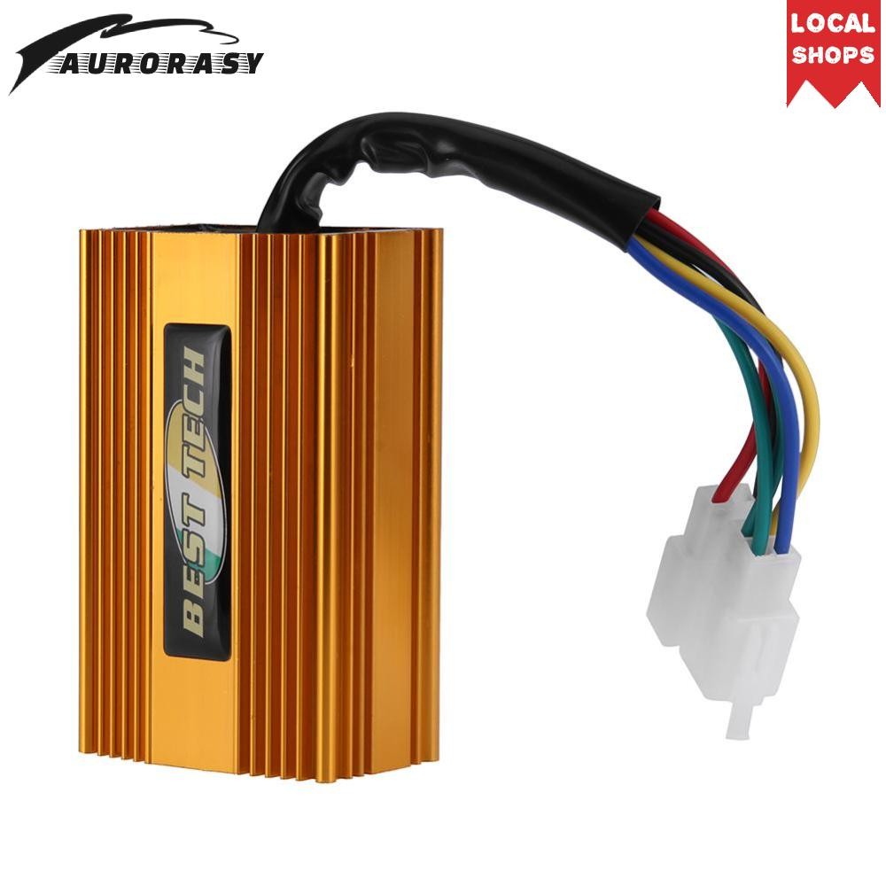 6Pin Racing DC CDI for CG125 150 200 250cc Dirt Pit Bike ATV Quad Buggy ...