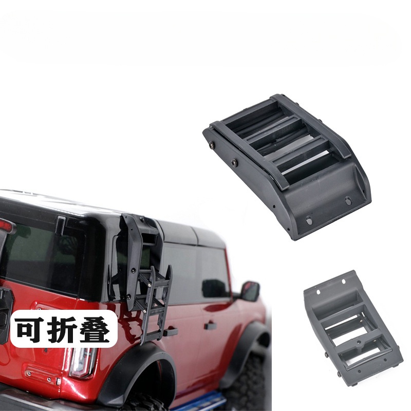 Retractable Ladder Stairs For TRXS TRX4 Defender Bronco Axial SCX10 ...