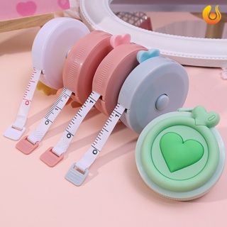 Tape Measure Body Measuring Tape, Hot Retractable 1.5m Sewing Tailor Cloth Soft Flat Tape Body Measure Ruler for Daily Use