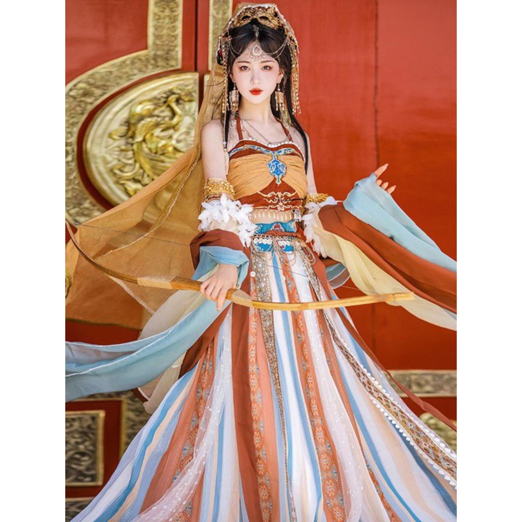 Princess Tianzhu 天竺公主 - Dunhuang Goddess Feitian Tang Dynasty Costume