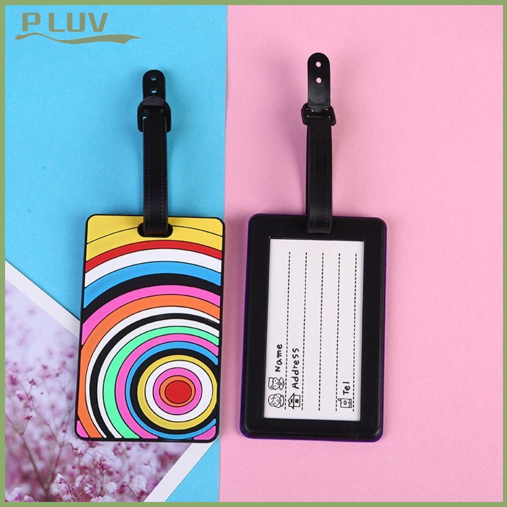 PLUVII Suitcase Labels, Rectangle Ropes Baggage Labels, High Quality 10 ...