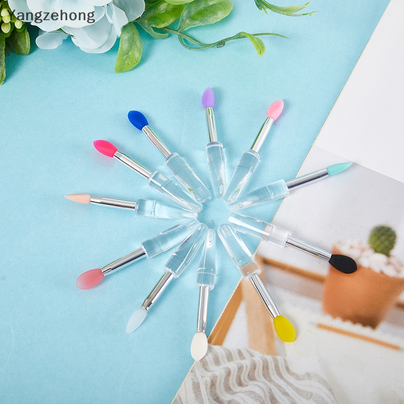 ENJOY 1PC Portable Lip Gloss Applicator al Silicone Lip Brushes *new